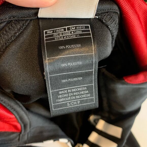 Adidas Jacket Womens S Small Black NBA Miami Heat Full Zip Basketball *READ - Picture 12 of 16